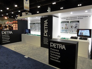 OFC2012展示内容の様子