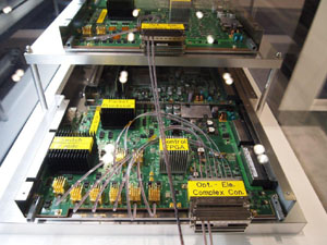 OFC2011展示内容の様子